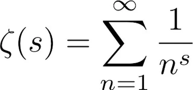Riemann zeta function